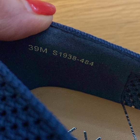 NEW Sava Lea Pointed Toe Ballerina Shoe in size 39/US 9, new without box - Picture 7 of 7